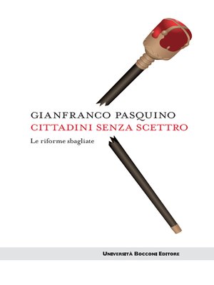 cover image of Cittadini senza scettro